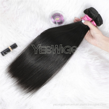 Unprocessed Cambodian Human Hair Straight Weave Extension Bundles Cheap Price Natural Straight Cambodian Hair Bundle Extensions